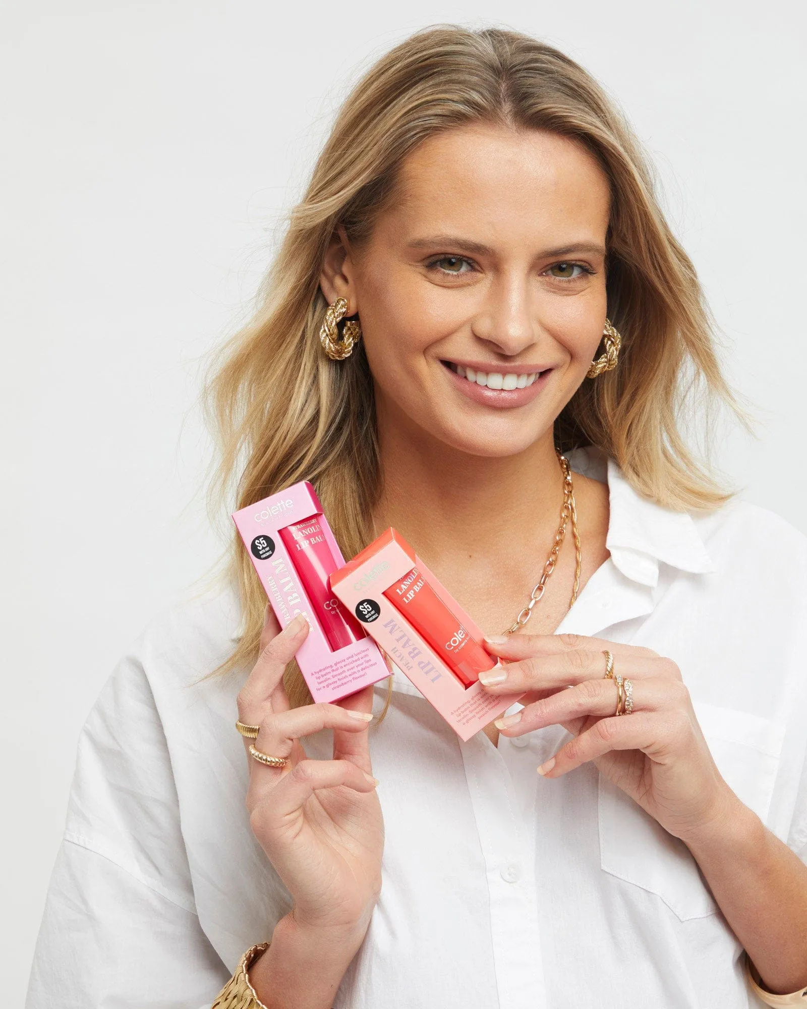 Peach Lanolin Lip Balm 15g sold by Collete Hayman product image thumbnail 3