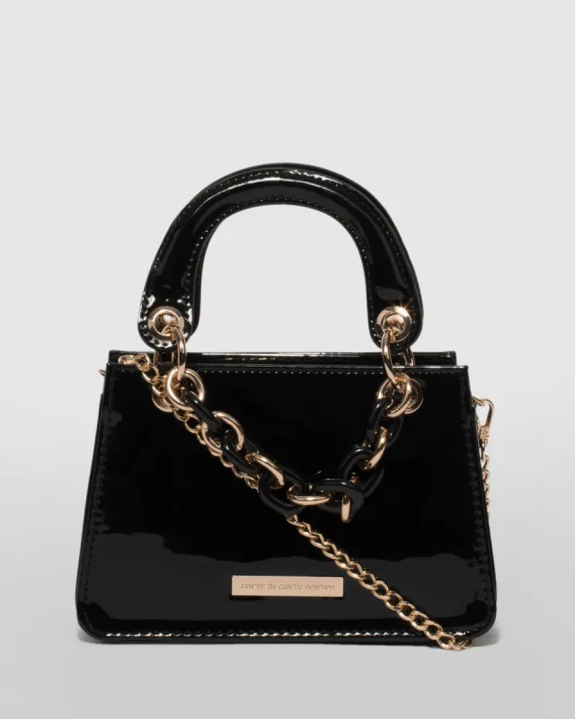 Black Danica Handle Mini Bag sold by Collete Hayman