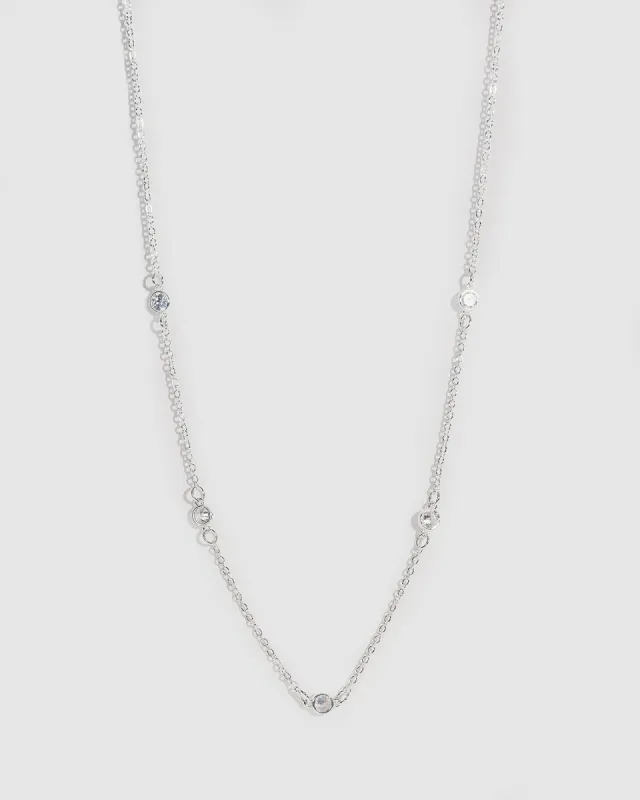 Crystal Chain Necklace sold by Collete Hayman