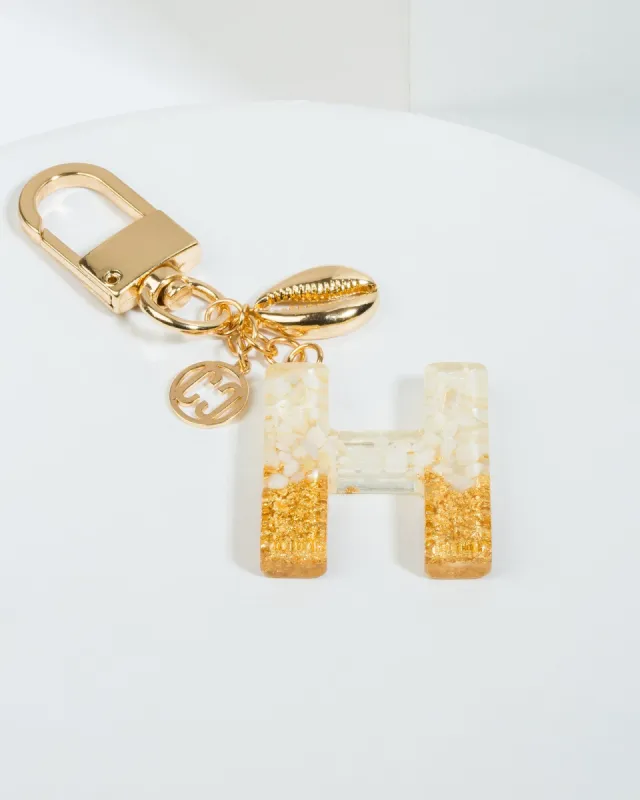 H - Initial Bag Charm Beach sold by Collete Hayman