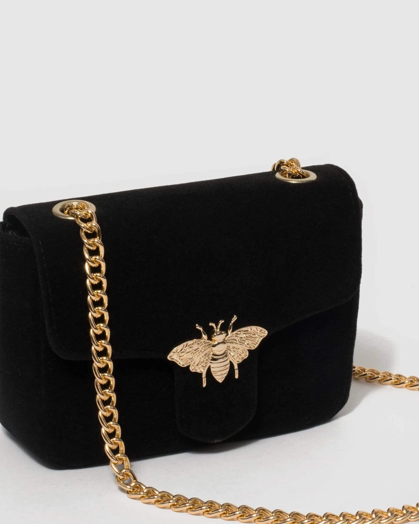 Black Diana Bee Crossbody Bag sold by Collete Hayman product image thumbnail 3