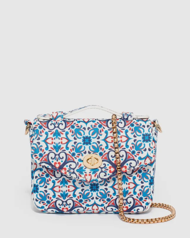 Print Ludy Top Handle Bag sold by Collete Hayman