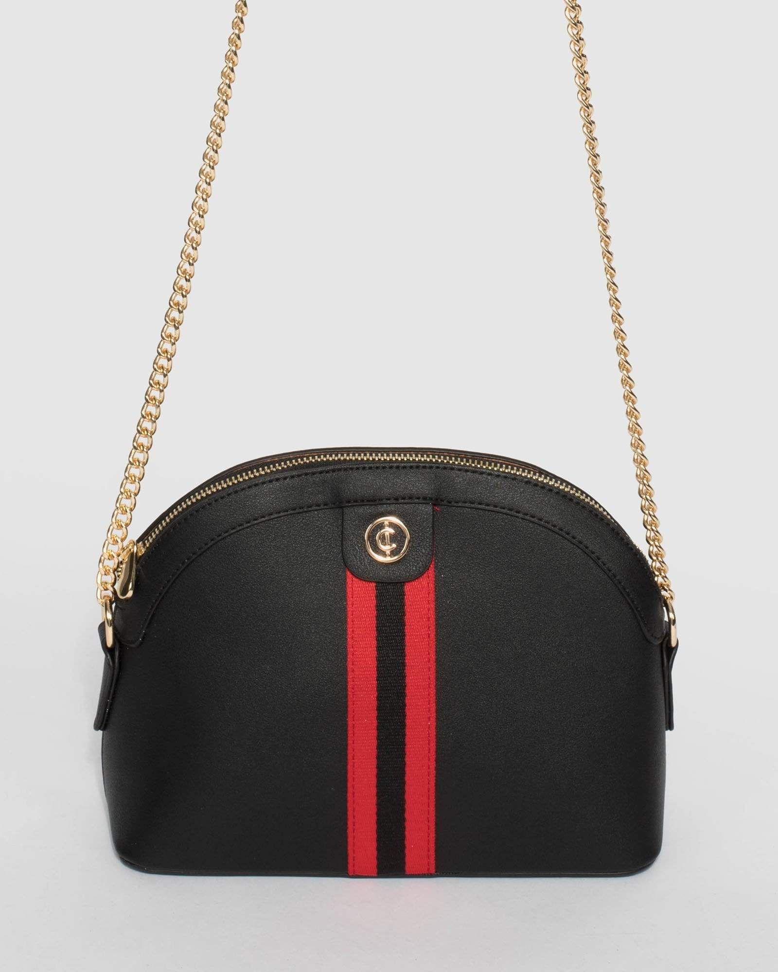 Black Raina Logo Cross Body Bag sold by Collete Hayman