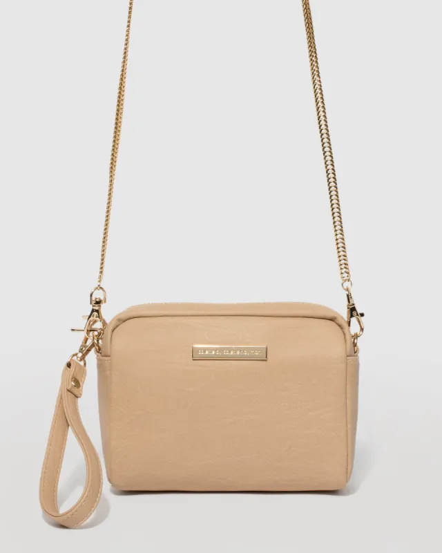 Natural Suri Crossbody Bag sold by Collete Hayman