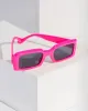 Pink Rectangle Coloured Sunglasses sold by Collete Hayman