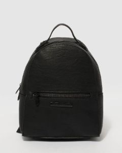 Black Bianca Mini Backpack sold by Collete Hayman
