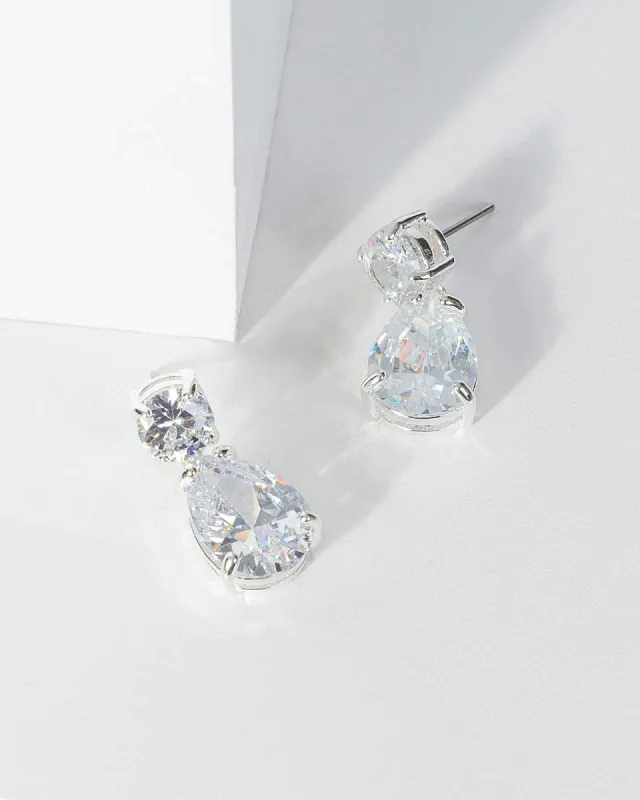 Silver Classic Pear Drop Earrings sold by Collete Hayman