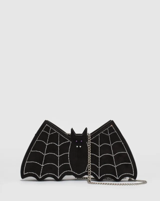 Black Bat Crossbody Bag sold by Collete Hayman