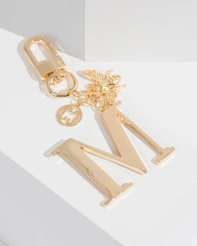 M - Initial Bag Charm Bee sold by Collete Hayman