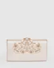 Ivory Victoria Clip Clutch Bag sold by Collete Hayman