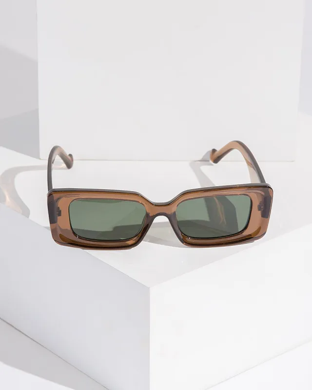 Brown Square Sunglasses sold by Collete Hayman