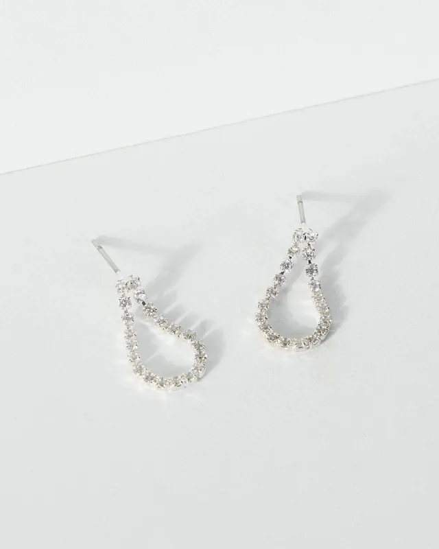 Silver Tear Drop Fine Earrings sold by Collete Hayman