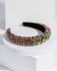 Multi Colour Crystal Headband sold by Collete Hayman