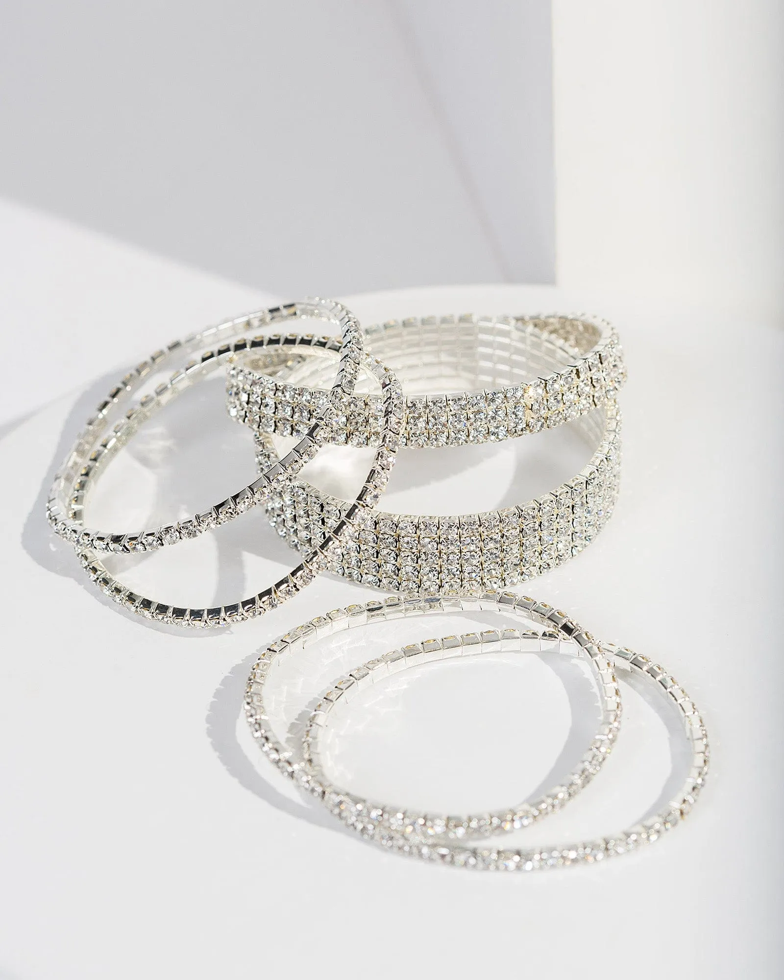 Silver Mixed Bracelet Pack sold by Collete Hayman