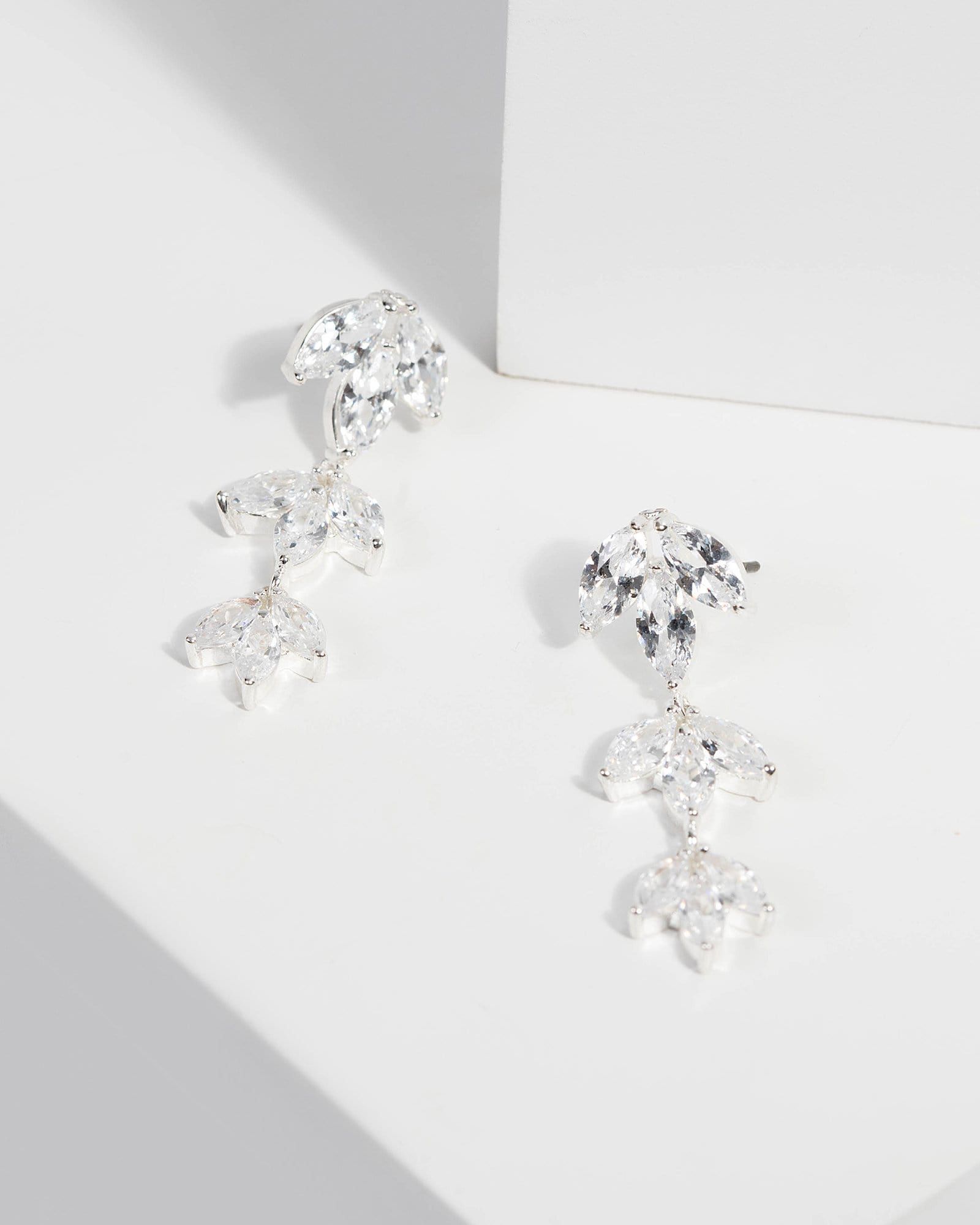 Crystal Graduating Drop Earrings sold by Collete Hayman