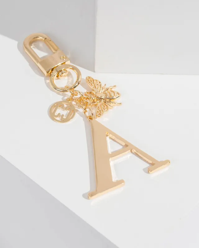 A - Initial Bag Charm Bee sold by Collete Hayman