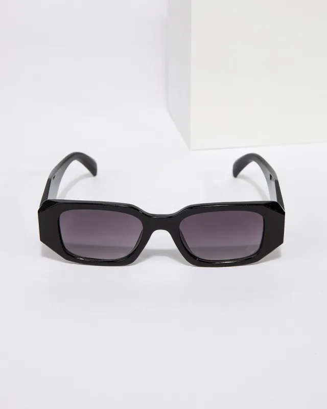 Black Rectangular Sunglasses sold by Collete Hayman