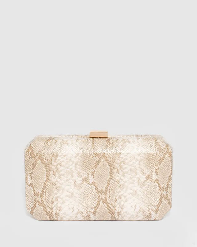 Print Bonita Hardcase Clutch Bag sold by Collete Hayman