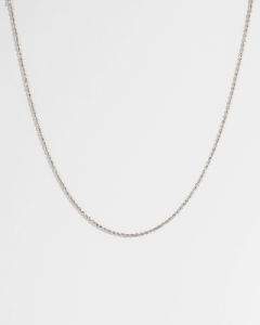 Silver 48cm Rope Chain Necklace sold by Collete Hayman