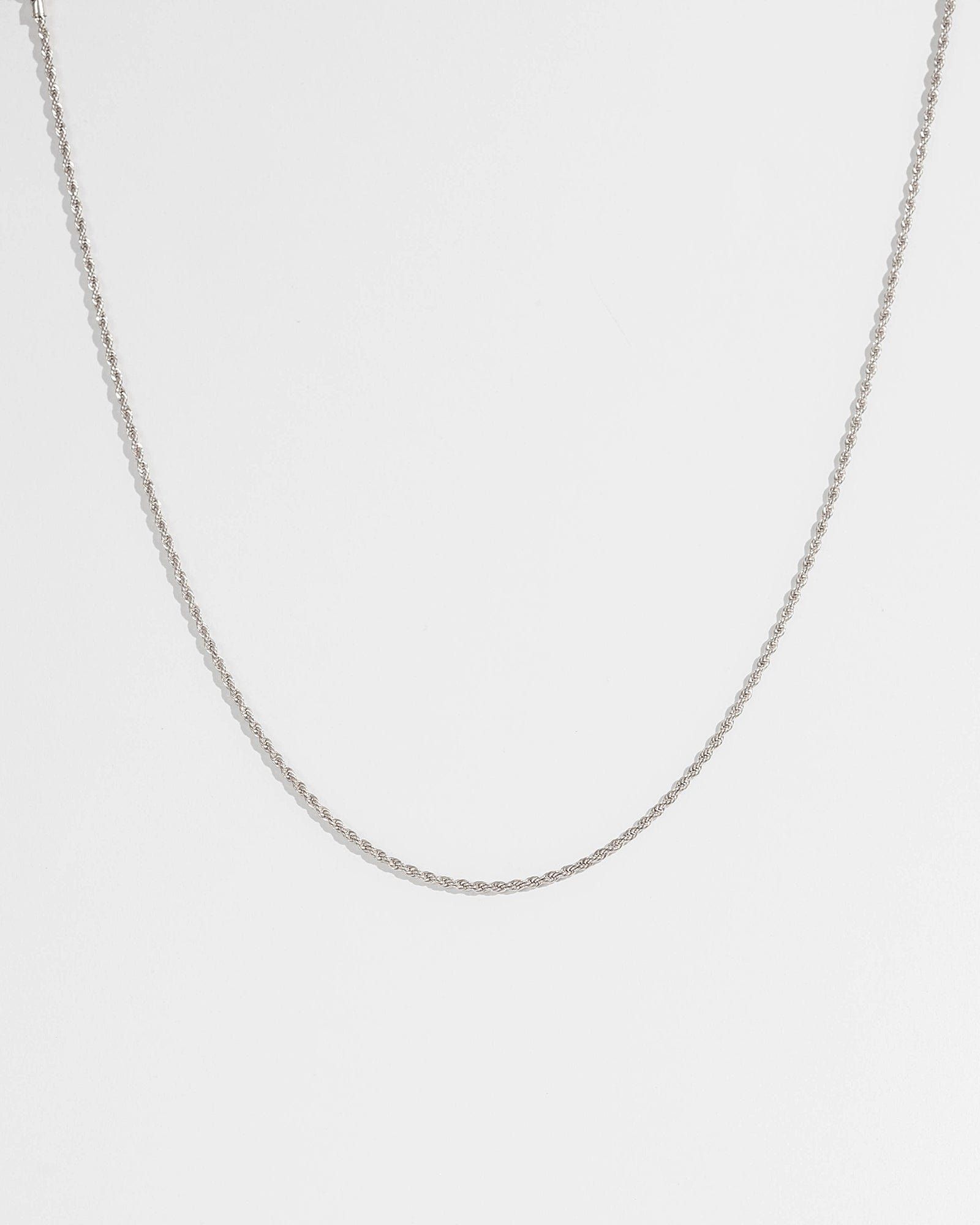 Silver 48cm Rope Chain Necklace sold by Collete Hayman