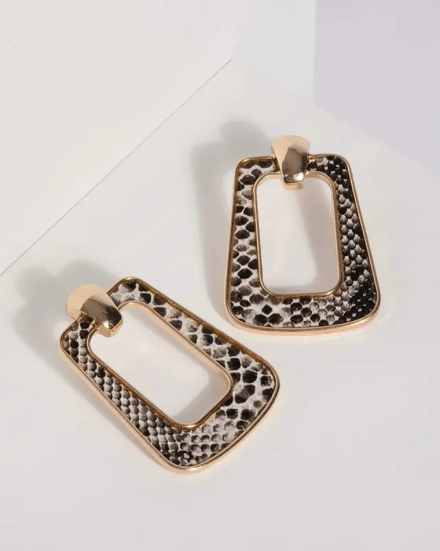 Snake Door Knocker Earrings sold by Collete Hayman