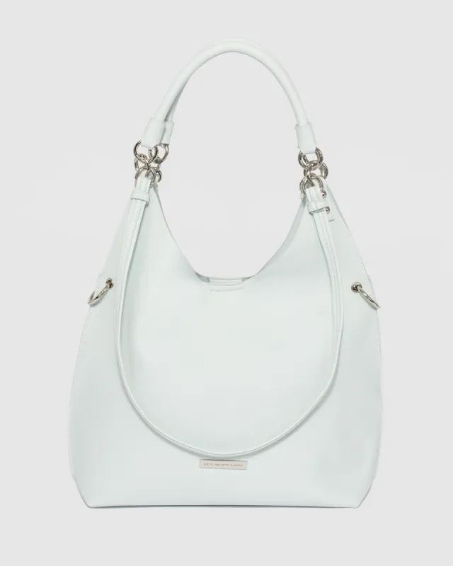 Blue Camila Pocket Slouch Bag sold by Collete Hayman