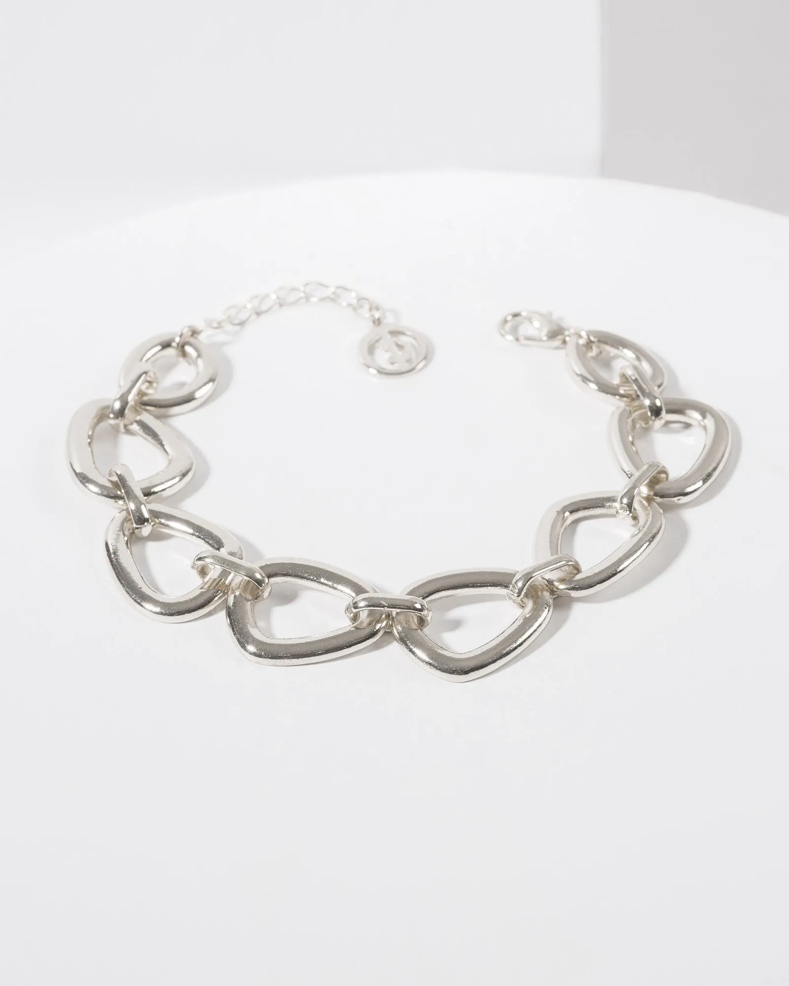 Silver Chunky Chain Bracelet sold by Collete Hayman