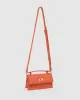 Orange Luna Flat Top Handle Bag sold by Collete Hayman