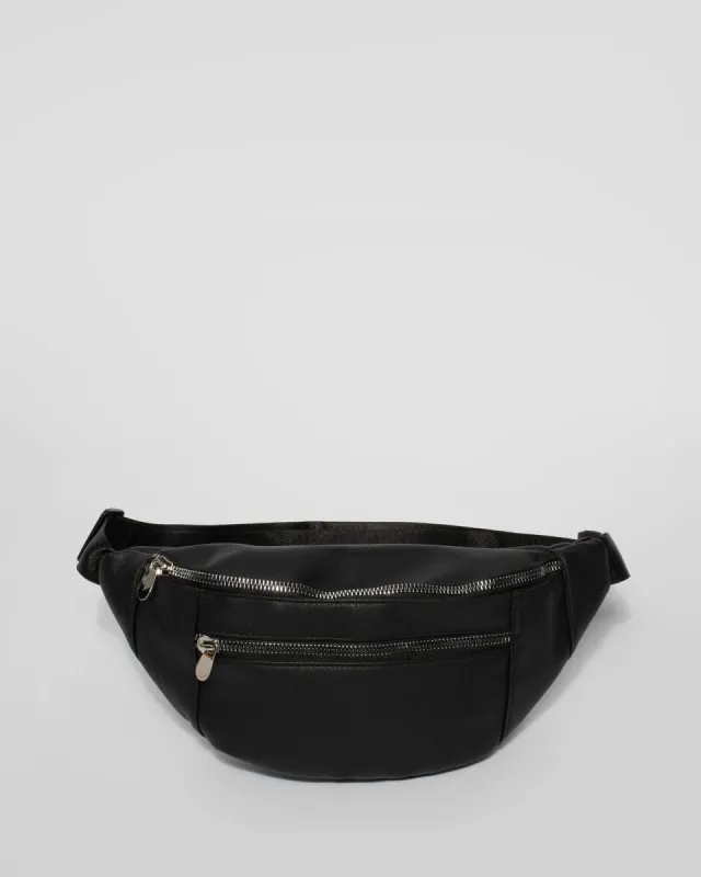 Black Selena Bumbag sold by Collete Hayman