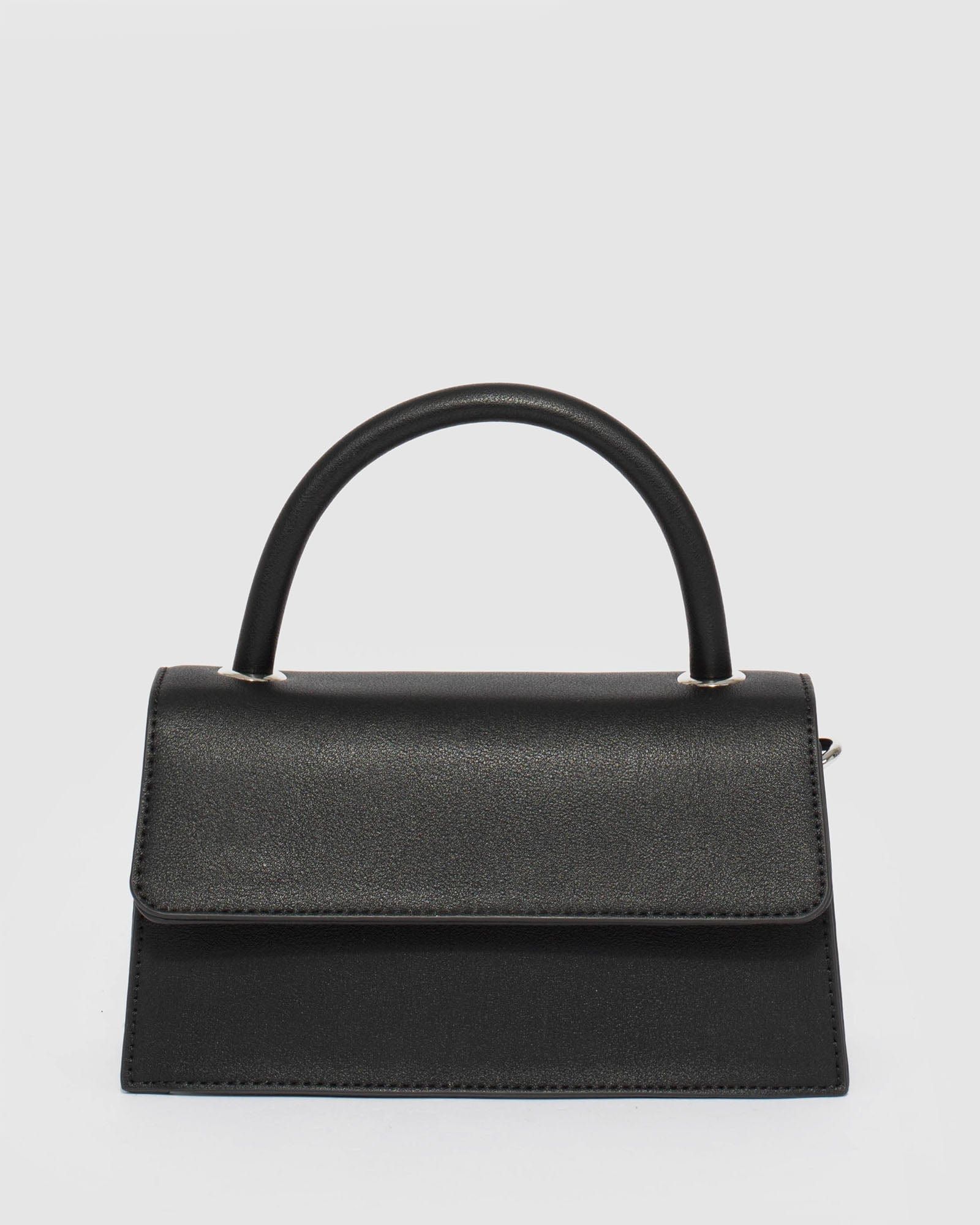 Luna Black Handle Bag sold by Collete Hayman