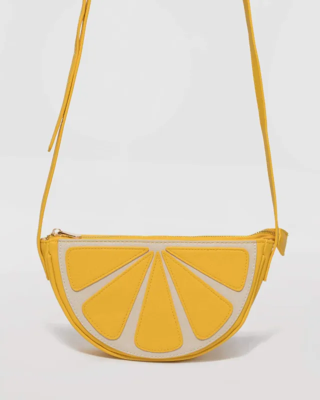 Yellow Citrus Crossbody Bag sold by Collete Hayman