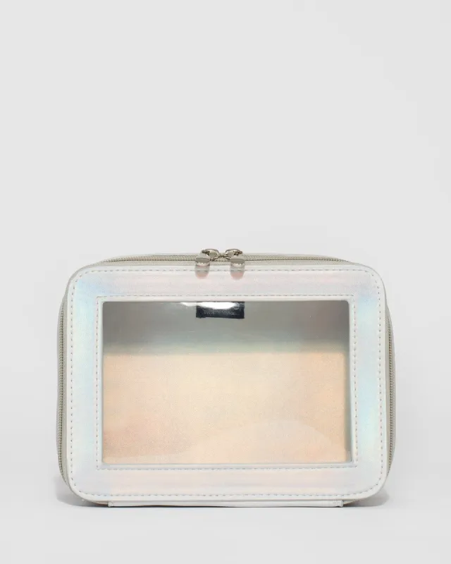 Holographic Mina Cosmetic Case sold by Collete Hayman
