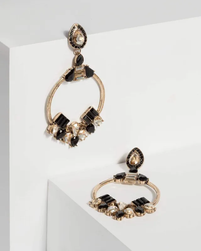 Multi Crystal Drop Earrings sold by Collete Hayman