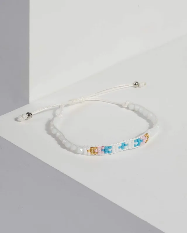 Multi Thin Beaded Detail Bracelet sold by Collete Hayman