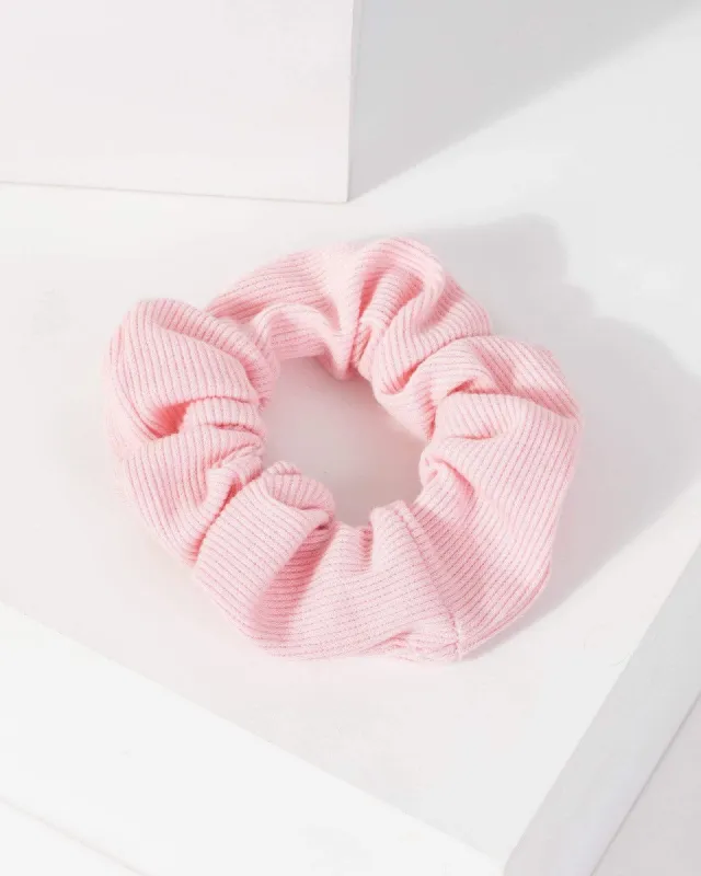 Light Pink Knitted Scrunchie sold by Collete Hayman