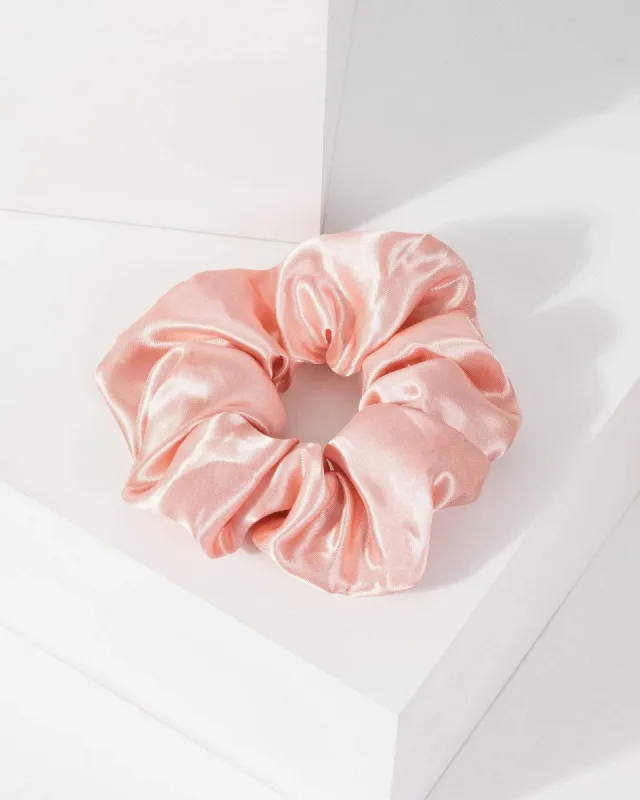 Pink Satin Scrunchie sold by Collete Hayman