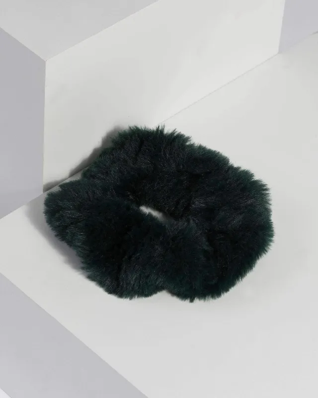 Green Fluffy Scrunchie sold by Collete Hayman