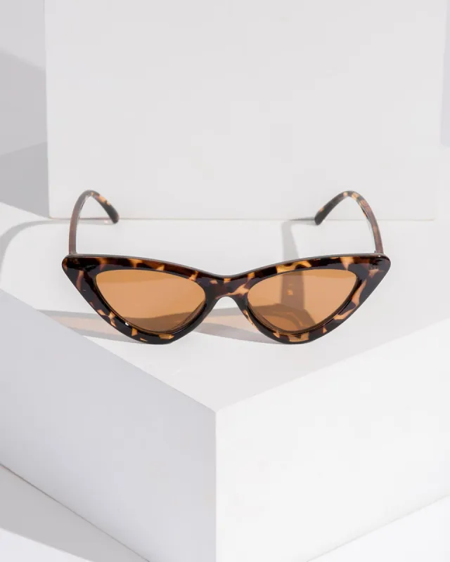 Brown Tortoiseshell Cat Eye Sunglasses sold by Collete Hayman
