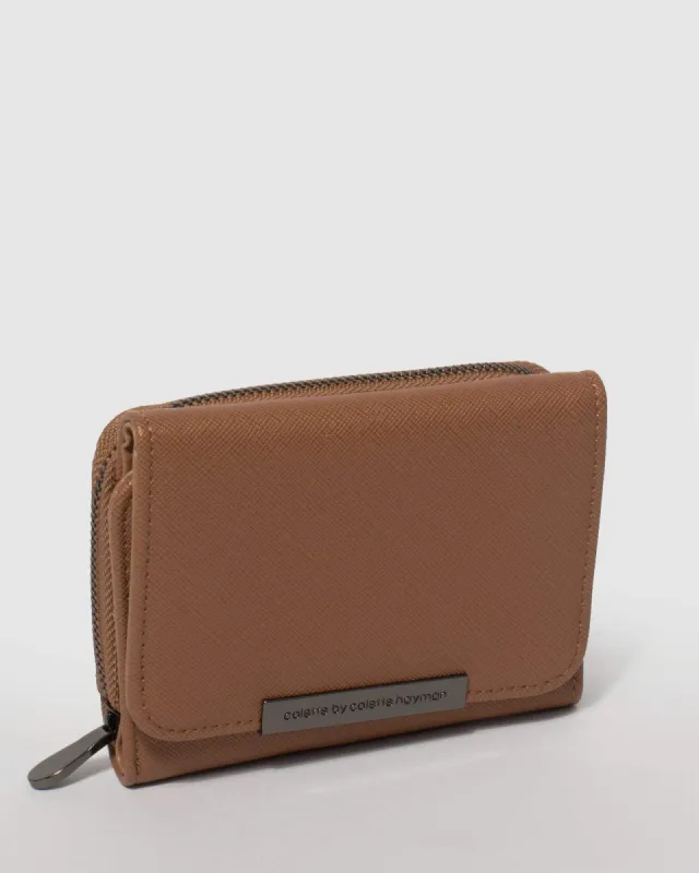 Caramel Smooth Keeley Purse sold by Collete Hayman