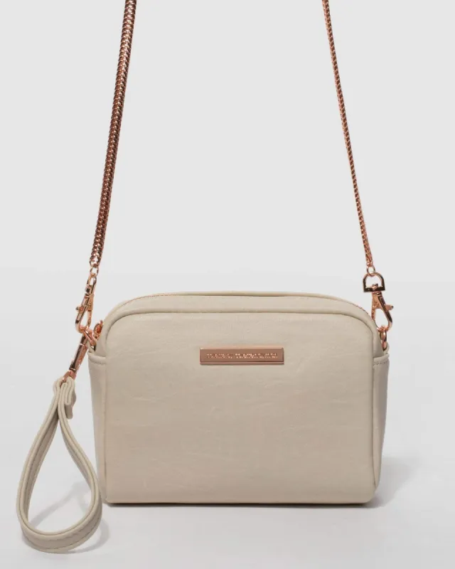 Ivory Suri Crossbody Bag sold by Collete Hayman