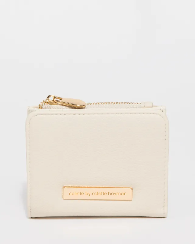 Ivory Colette Han Mini Wallet sold by Collete Hayman