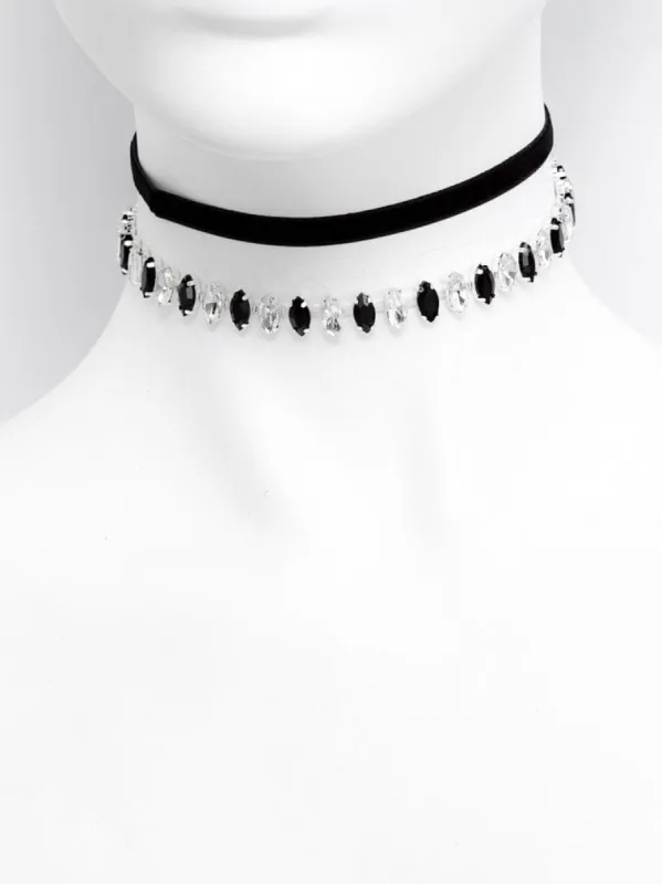 Navette Diamante Choker 2 Pack Necklace sold by Collete Hayman