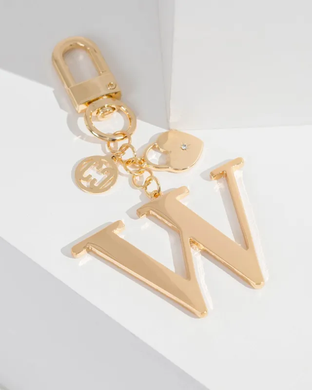 W - Initial Bag Charm Locket sold by Collete Hayman