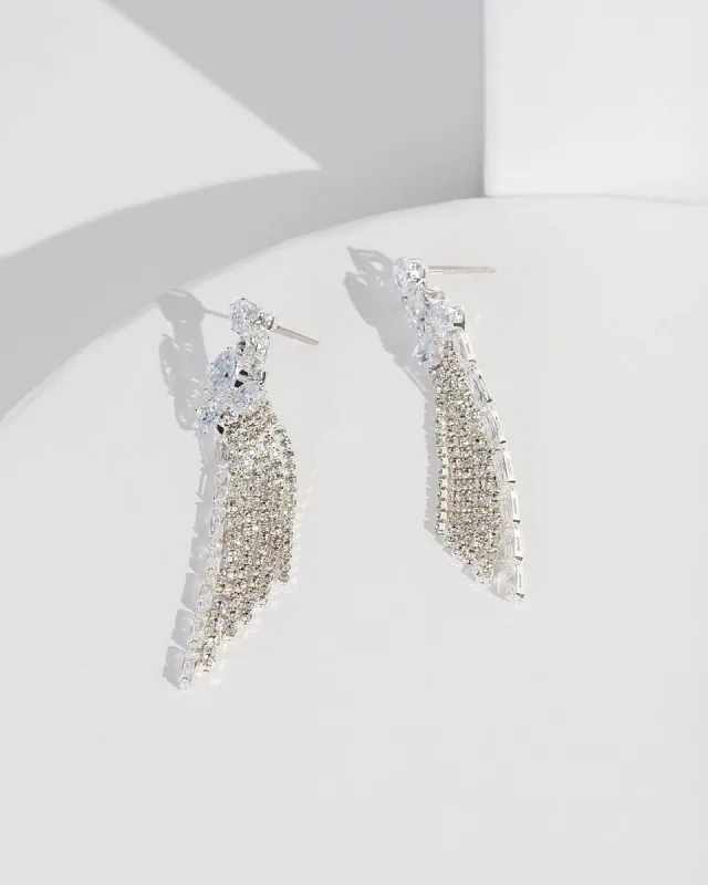 Silver Tassel Earrings sold by Collete Hayman