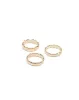 Gold Metal Dot Ring Pack - Large sold by Collete Hayman