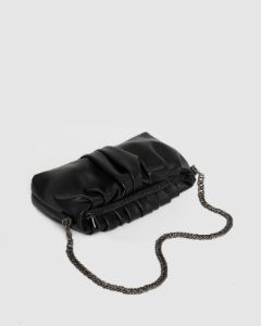 Black Lilyana Shoulder Bag sold by Collete Hayman