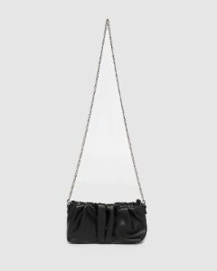 Black Lilyana Shoulder Bag sold by Collete Hayman