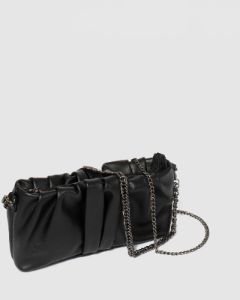 Black Lilyana Shoulder Bag sold by Collete Hayman