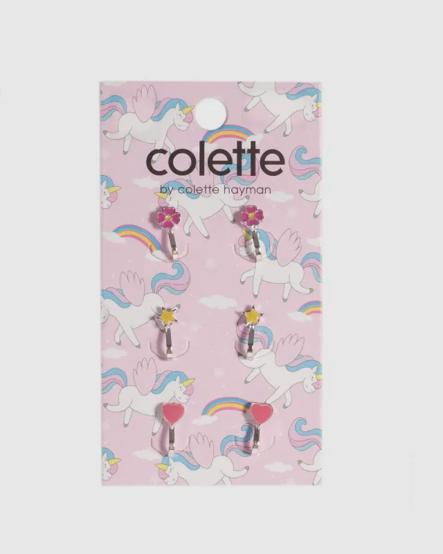 Multi Flower Star Clip On Earrings sold by Collete Hayman