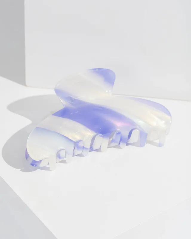 Multi Colour Rounded Moon Shape Claw Clip sold by Collete Hayman